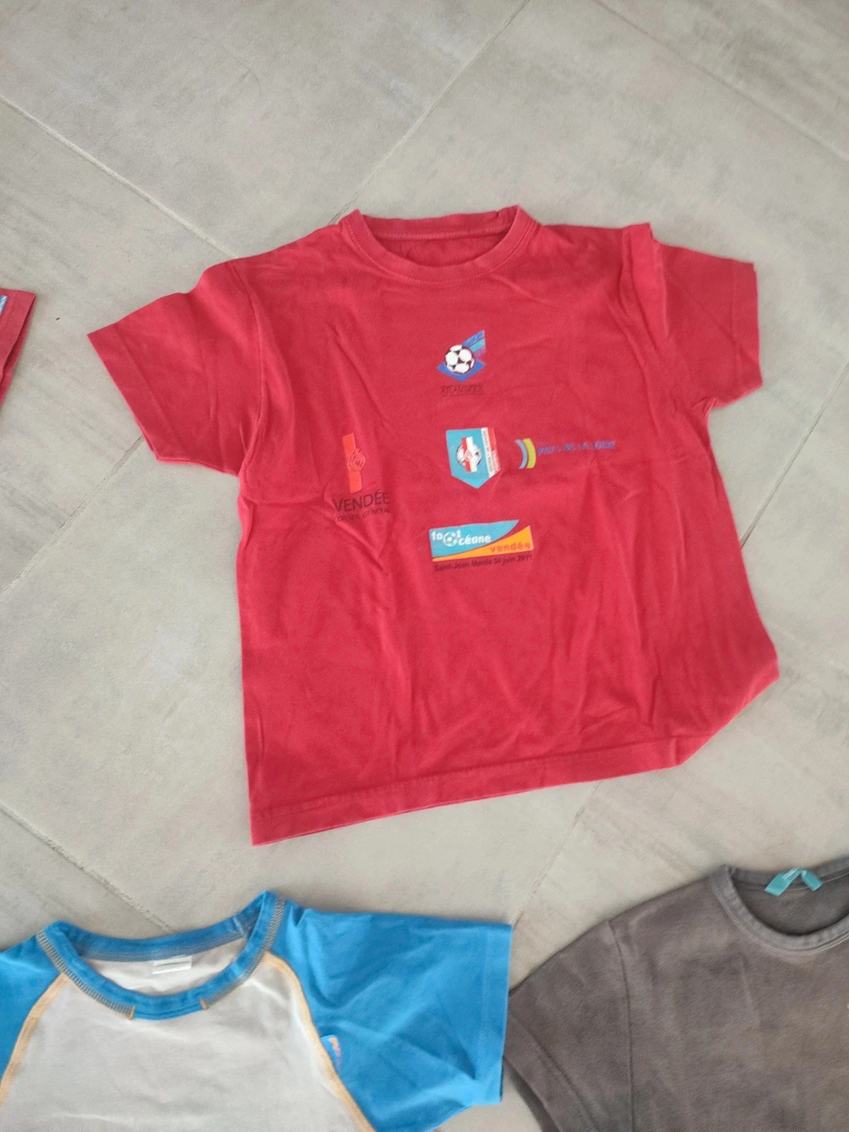 Lote de camisetas de manga corta para niño, 8 años – photo 10